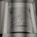 Delling Creme Brulee Ramekins - 6 Piece Set, 8 oz Round Fluted Quiche Dishes, Oven Safe, White