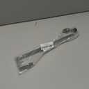 Sattiyrch 12" Wreath Hanger for Front Door, Steel Over The Door Hanger Hook, Wreath Door Hanger (Silver, 2)