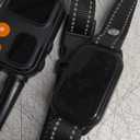 2 in 1 Dog Shock & Bark Collar - 4500FT Remote Collar with Voiceprint Recognition, Beep/Vibration/Shock Modes, 8 Sensitivity Levels, IP67 Waterproof, Portable Training Collar for 5-120lbs Dogs (Black)