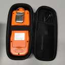 Portable Oxygen Detector, Rechargeable O2 Monitor with Sound, Light, Vibration Alarms, Oxygen Air Quality Meter Measures Temperature & Humidity for Indoor Outdoor Use