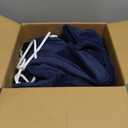 Sunbeam Microplush Heated Blanket Full, Navy Blue