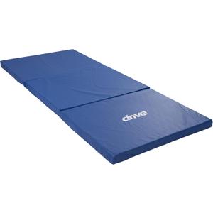 Drive Medical 14700 Tri-Fold Bedside Mat, Blue