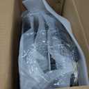 Hubcaps 4-Pack Kit, 14 inch Hub Caps Set of 4 Wheel Covers with Universal Snap-On Retention Rings, 2-Tone ABS Plastic Black and Silver Car Rims for All Models (SG-5051-DP-14)