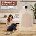Portable Clothes Dryer, 600W Compact Foldable Mini Dryer Machine with Adjustable Timer, Quiet Fast-Drying Electric Travel Clothes Dryer for RV, Apartment, Home, Hotel Room