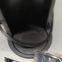 Single Serve Coffee Maker for K-Cup and Grounds, Fast Brew, 6-12 oz Brew Sizes Single Cup Coffee Maker Fits 5.5" Mugs, One-Button Small Coffee Maker, Descaling Reminder,Black,9.45 Inches