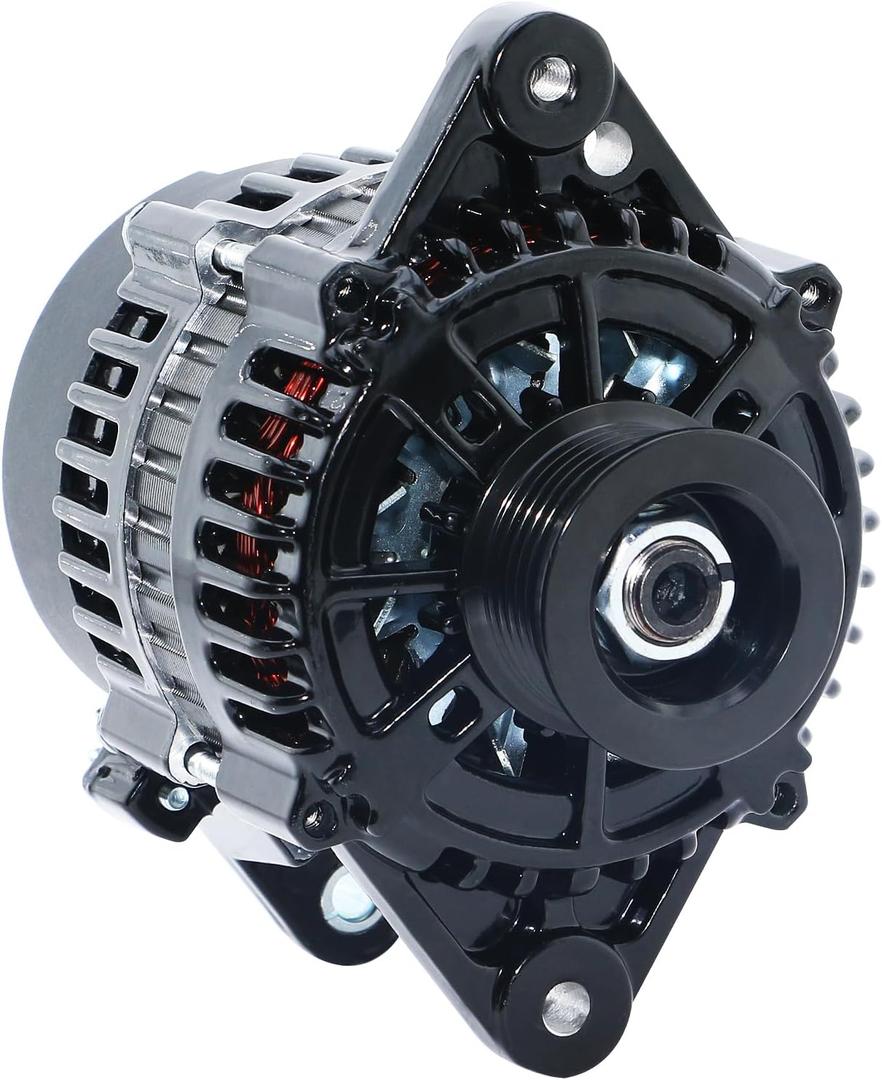 Mercruiser Alternator Replacement New for Black Scorpion 4.3 5.0 5.7 6.2 8.1 MX Inboard Ski 500 525 EFI 600 662 700 SCI 350 492 496 Mag HO GM V8, 863077-1 219290 19020611 400-12299 ADR0316 8461N