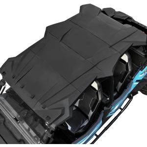 KIWI MASTER Poly Sport Roof for 2014-2023 Polaris RZR XP 4 1000 / XP 4 Turbo / 4 900 / S 4 1000 Accessories Replace OEM # 2883074 4-Seat Hard Roof Top Black