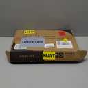 Universal Tabletop TV Stand with Wall Mount for 32 to 70 inch 4 Level Height Adjustable, Heavy Duty Tempered Glass Base, Holds up to 110lbs Screens, HT03B-002