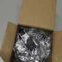 COTEY Large 3.5" Nonstick Egg Rings Set of 4, Round Crumpet Ring Mold Shaper for English Muffins Pancake Cooking Griddle - Portable Grill Accessories for Camping Indoor Breakfast Sandwich Burger