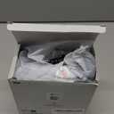 Gaiatop Mini Space Heater, Lightweight PTC Ceramic Fast Heating 500W Energy Efficient for Indoor Use, Overheating & 45 Tip-Over Protection, Portable Desk Electric Heaters for Office Home Black