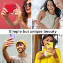 LOVE 3000 Designed for iPhone 14 Case, Premium Silicone with [Soft Anti-Scratch Microfiber Lining] Shockproof Protective Phone Case for Men Women Girls 6.1", Light Purple
