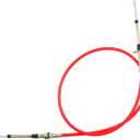 80833 Automatic Transmission Shifter Cable Eyelet End Replacement Fit for B&M Automotive Heavy Duty Performance Shifter Cable Alloy Steel Material 5ft Long Af72-1002 BMM-80833 0.375" Red