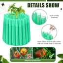 16 Pack Wall of Water Plant Covers 24" Reusable Garden Season Extender Insulating Protector Keep Plants Warm for Early Spring Tomatoes Peppers Cold Weather Frost Protection Wind Guard(Green)