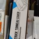 Truck Bed Tonneau Cover Compatible with Ford Super Duty 8.2 ft Long Box, 1999-2025 F250 F-250 F350 F-350, Soft Roll Up Style