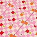 U Brands 70s Floral Check Folder Set, Poly, Assorted Colors and Patterns, 1 PCS