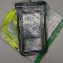 Pelican Marine - IP68 Waterproof Phone Pouch (Regular Size) Floating Waterproof Phone Case - Beach Cruise Ship Travel Essentials - Works with All Phones - Detachable Lanyard - Black/Hi-Vis Yellow