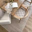 Jute Cotton Area Rug - Handcrafted Traditional Rugs - Hand Woven Rug - Natural Rugs for Entryway Bedroom, Dining Room, Rustic Bohemian Dcor - Eco-Friendly - 4 x 6 - Natural Beige