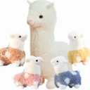 YUKOUQIAN Stuffed Animals Plush (Alpaca heji White)