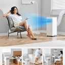 Midea 8,500 BTU ASHRAE (5,000 BTU SACC) Portable Air Conditioner, Smart Control, Cools up to 150 Sq. Ft., with Dehumidifier & Fan mode, Easy- to-use Remote Control & Window Installation Kit Included"