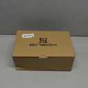 Pro Controllers Accessories Bundle for Nintendo Switch 2 18-in-1: Carrying Case, Screen Protector, Thumb Grip for Joycon, Dockable Console Protective Cover Shell, Steering Wheel, 2025 Switch2 Game Kit (2* Black Controllers (Leather Wrapped))