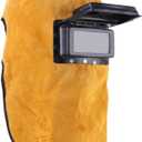 Welding Helmet, Heat Breathable Welding Mask with Lens, Leather Mask for TIG MIG ARC Weld Hood Helmet