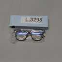 miyya Blue Light Glasses for Women & Men Oversized UV & Blue Light Blocker Chunky Frames, Stylish Eyewear Accessories