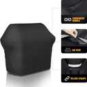 Premium 51" Grill Cover for Weber Spirit/Genesis Series - Heavy-Duty 600D Waterproof Cover with Air Vents - Fits Spirit 300, Spirit II 300, Genesis Series (51" L x 17.8" W x 42" H)