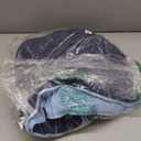 yescool Weighted Blanket for Adults (20 lbs, 60" x 80",Navy & Blue) Cooling Heavy Blanket for Sleeping Perfect for 190-210 lbs, Queen Size Breathable Blanket with Premium Glass Bead, Machine Washable