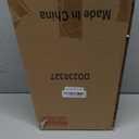 Rustic Small Tear Drop Mirror Wall Decor 6 X 15 Inch, Set of 3 Distressed White Metal Entryway Mirror, Gold Wall Mirrors Decorative for Bathroom Bedroom Living Room