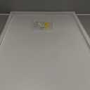 Magnetic Board for Wall 15.7" x 23.6": Large White Display Board for Travel Magnet Collection & Souvenir Decoration | Heavy Duty Metal Panel for Playroom & Kitchen Organization