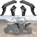 XXL Fender Flares for Kawasaki Teryx KRX 1000, HDPE Heavy-Duty Extended Front & Rear Mud Flaps Mud Guards Extension for Kawasaki Teryx KRX 1000 2020-2025 Accessories(Replace #99994-1324)
