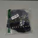 Blooming Jelly Women's Bikini Set Two Piece Swimsuit Modest Bathing Suit Petal Hollow V Neck Top String Mid Rise Bottom (Medium, Black)