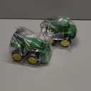 TOMY John Deere Vehicle Set - Includes Dump Truck Toy and Tractor Toy with Loader - Kids Outdoor Toys - Kids Construction and Sandbox Toys - 6 Inches - 2 Count - Ages 18 Months and Up