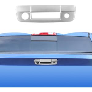 RT-TCZ Tailgate Handle Cover Rear Door Handle Cover Trim Decoration Exterior Accessories for Dodge Ram 2009-2018,Silver