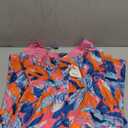 PATPAT Family Matching Outfits Mommy and Me Dresses Hawaiian Tropical Vacation Beach Spaghetti Strap Dress and Shirt (Small, Colorful Leaf)