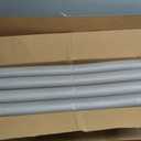 Leyndo 12 Pcs 2" x 25.4" Long Backer Rod Closed Cell Caulking Filler Rope Concrete Crack Filler Expansion Joint Strips Caulk Saver Foam for Joints Crack Filling(Gray)