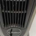 Lasko Oscillating Digital Ceramic Tower Heater for Home with Adjustable Thermostat, Timer and Remote Control, 23 Inches, 1500W, Silver, 755320