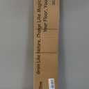 Peel and Stick Floor Tile Wood Grain Look 36"x6", 18 Sq.Ft Black Grain, 12 pack