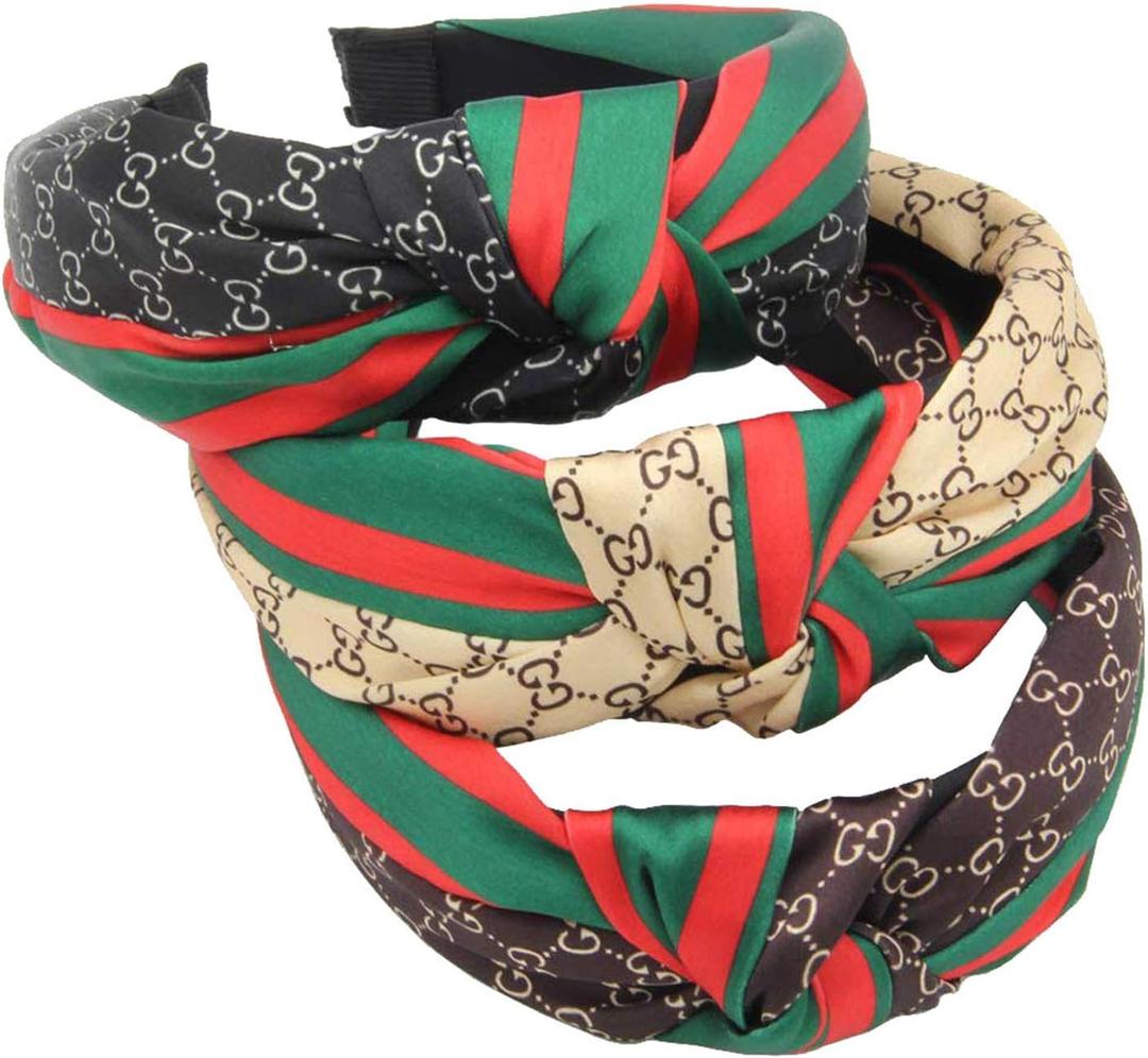 Fashion Headband 3pcs Classic Style Soft fabric The headband has strong elasticity and good stretchability for women