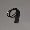 Acer USB Hub 4 Ports, Multiple USB 3.0 Hub, USBA Splitter for Laptop with Type C Power Port, Extender for A Port Laptop, PC, Desktop and More (2ft)