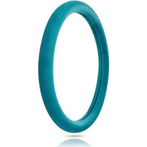 OTOSTAR Soft Velvet Steering Wheel Cover, Universal Luxury Steering Wheel Protector Car Interior Accessories 15 inch (Lake Blue)