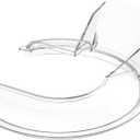 Pouring Shield for KitchenAid 4.5-5QT Mixer Bowl(Stainless Steel, Glass, Ceramic) - Secure Fit Splash Guard for KitchenAid Tilt-Head Stand Mixers and Dishwasher Safe