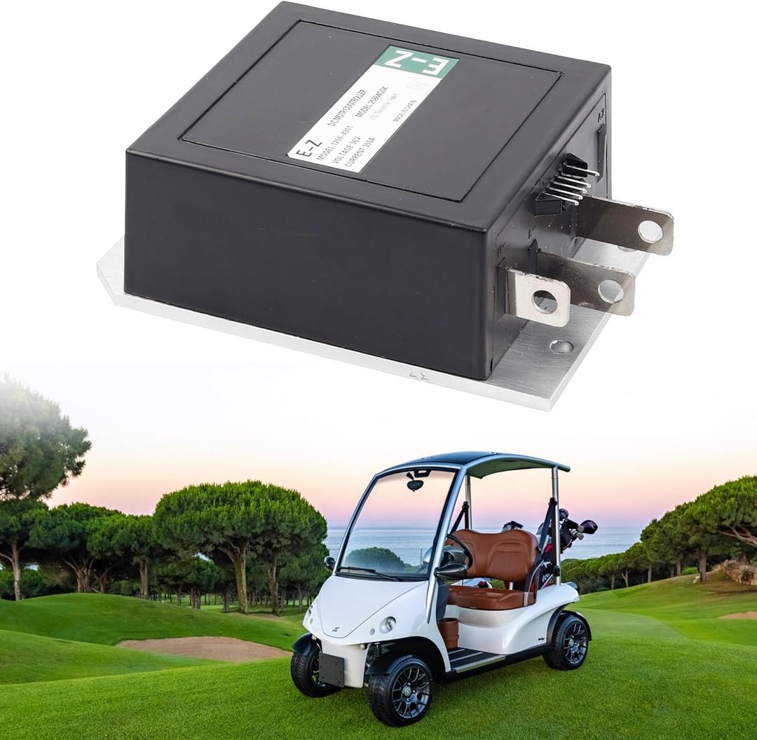Dasbecan 1206-4301 Curtis Golf Cart Speed Controller 36V 350 Amp 5 Pin Compatible with Curtis Golf Cart E-z-go Ezgo Txt, Series Its Replace 25864G03 25864G09 25864G05