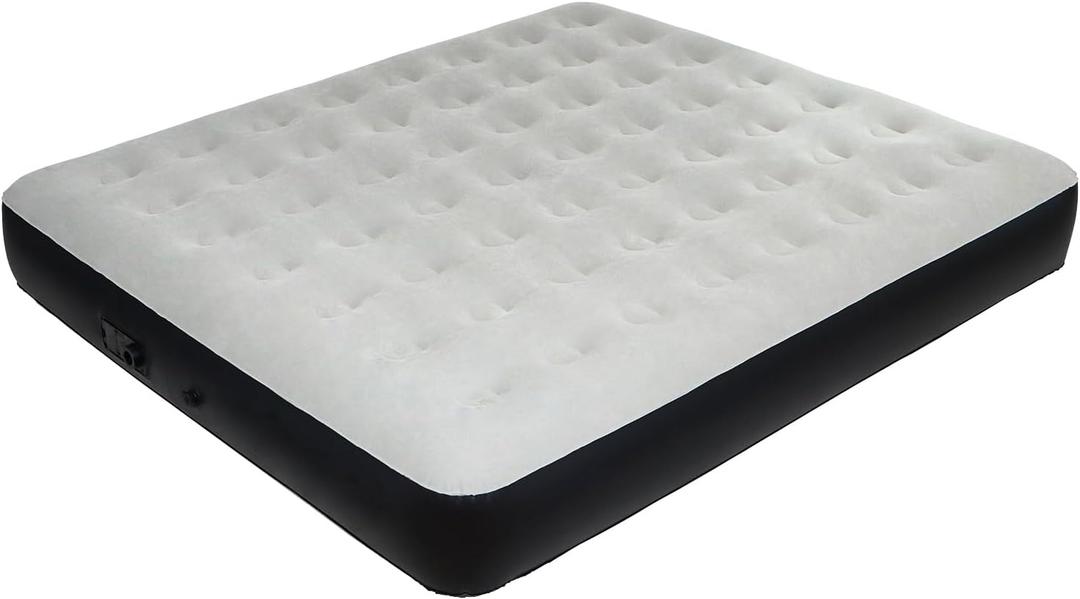 DIMAR GARDEN King Size Air Mattress with Built in Pump, Blow Up Mattress, Inflatable Bed for Home