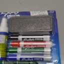 EXPO Dry Erase Markers Kit, Chisel Tip, Assorted Colors, Eraser, Spray Cleaner, 6 Count - Whiteboard, Calendar, Office Essentials, School, Classroom, Teacher Supplies