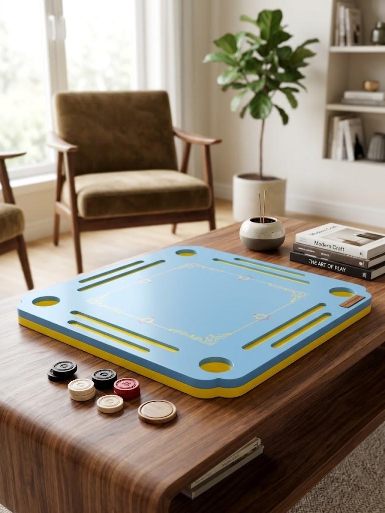 Floating Mahjong Table for Pool, 31.5 x 31.5 in EVA Floating Game Tray with Tile Racks and Cup Holders, Water Game Board for Mahjong, Cards, Dominoes, Poker, Hot Tub, Lake, Beach, Summer Party.