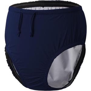 Youth Special Needs Reusable Swim Diapers Swimwear for Incontinence Cloth Diaper Covers Waterproof,Leakproof, Unisex (Navy, 5-6T)