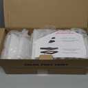 APONUO 6 Pack Solar Post Cap Lights, 2 Modes(Warm/Cool Light) Outdoor Waterproof Fence Post Solar Lights, Solar Powered Garden, Patio, Deck Decor for 4x4, 5x5, 5.5x5.5 Wood & Vinyl Posts, White