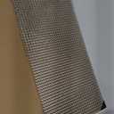 24"X16" 14 Gauge Expanded Metal Sheet Metal Diamond Mesh 0.4"X0.8" Expanded & Perforated Sheets Raised Mesh-for Screen Door Grill,Window Security Grill Screen Door Protector