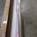 EaseLife 32 x 80 inch White Barn Door with 5.5FT Sliding Door Hardware Kit Included & Handle,Solid Wood Covered with Waterproof PVC Surface,DIY Assemblely,Easy Install,H-Frame,Fit 28-30in Wide Opening